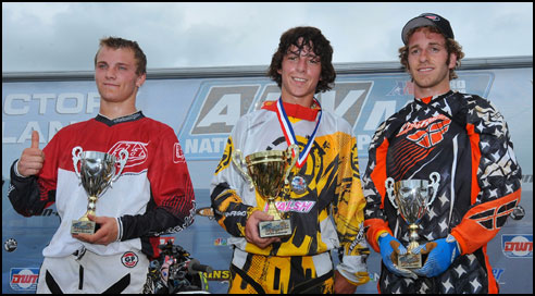 Pro-Am ATV Racing Podium