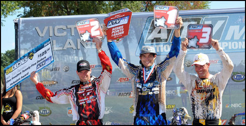 Pro ATV Racing Podium