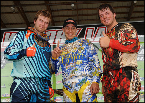 Pro-Am ATV Motocross Podium