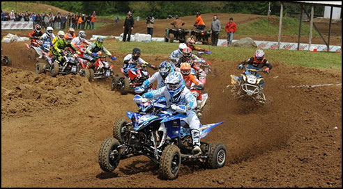 Pro ATV Motocross Podium