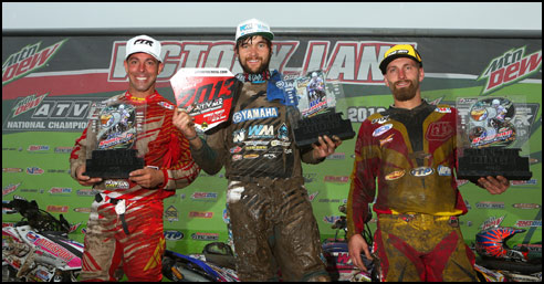 Pro ATV Motocross Podium