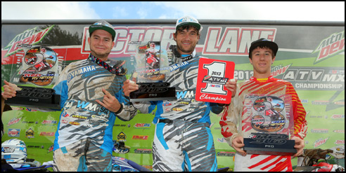 Pro ATV Motocross Podium