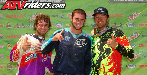 Pro-Am ATV Motocross Podium
