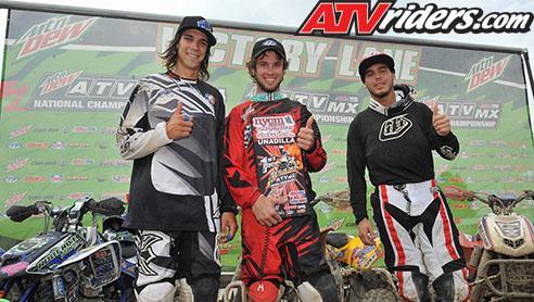 Pro-Am ATV MX Podium