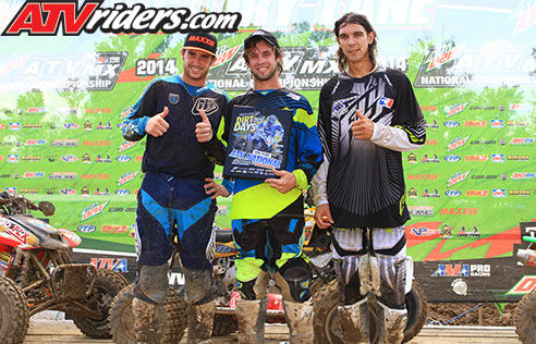 Mtn Dew ATV Motocross Pro-Am ATV Podium