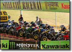 AMA Pro ATV Open Motocross Holeshot