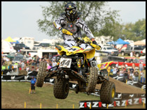 Suzuki's Chad Wienen  -  Pro ATV Motocross Racers