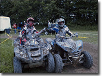 Borich & McAndrew "High 5" after the race