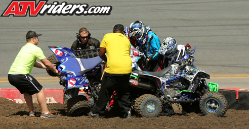 Chad Wienen Josh Upperman ATV Supercross