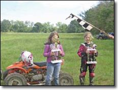 ATVCCS ATV Racing- Hannah and Savannah