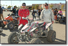 David Scott and Danny Prather - Honda 450R