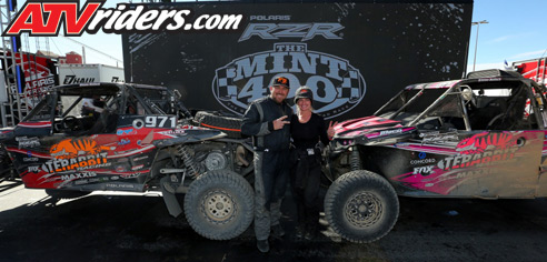 Wayne Matlock - Kristen Matlock- BITD Polaris RZR Mint 400