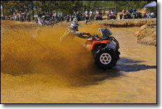 Artic Cat Mud Pro with Mud Tires