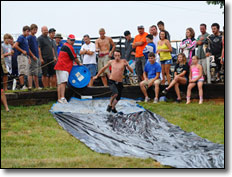 Zac Willet - Extreme Dirt Track Slip and Slide