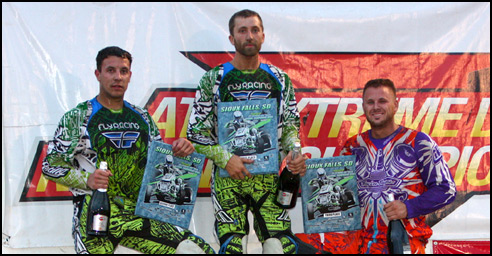 Extreme Drit Track ProAm Unlimited ATV Podium