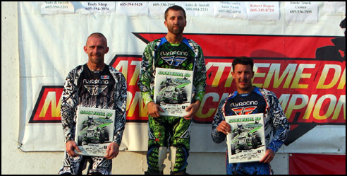 Extreme Drit Track ProAm Unlimited ATV Podium