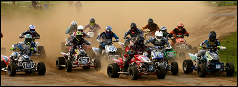 Andrew Evanyke - Honda TRX 450R ATV Extreme Dirt Track 