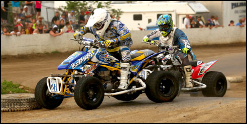 Brad Riley  Honda TRX 450R ATV Extreme Dirt Track 