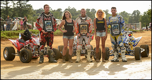 EDT Pro-Am ATV Podium