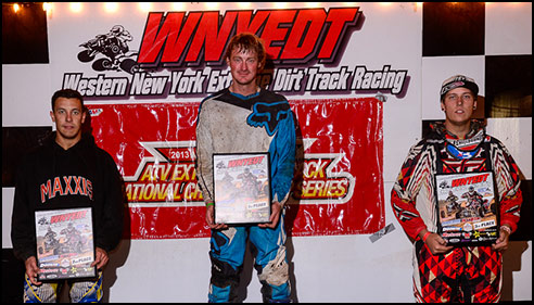 Extreme Dirt Track Pro-Am Unlimited Class Podium