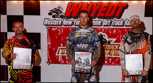 Extreme Dirt Track Pro-Am Class Podium