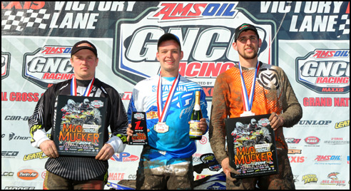 GNCC Racing XC2 ProAm ATV Podium