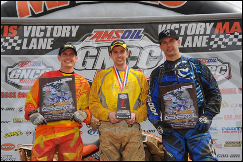 GNCC Racing Pro 4x4 ATV Podium