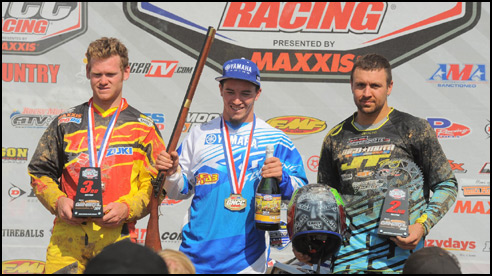 GNCC Racing XC1 Pro ATV Podium
