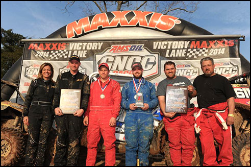 GNCC Racing SxS XC1 Podium