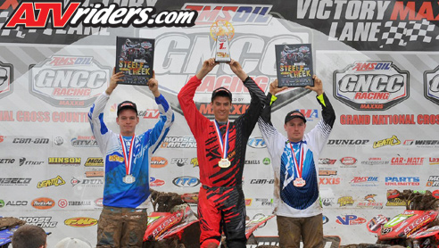 GNCC Racing XC2 Pro-Am Podium