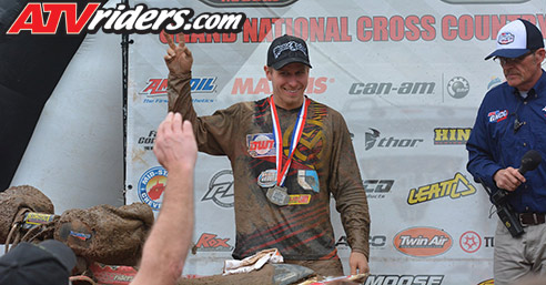 Jarrod McClure Podium