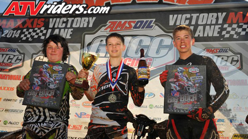 GNCC Racing Youth ATV Podium