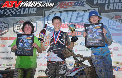 GNCC Racing Youth ATV Podium