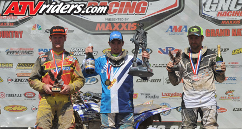 GNCC Racing Pro XC1 ATV Podium