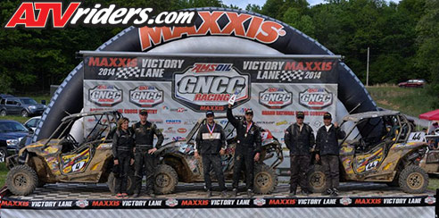 GNCC Racing SxS Podium