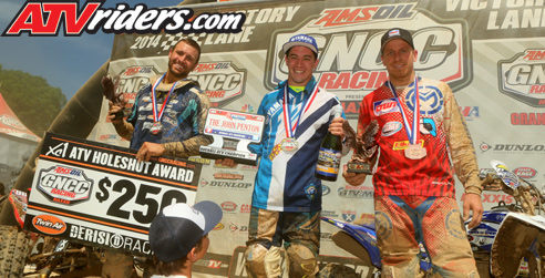 GNCC Pro ATV Podium