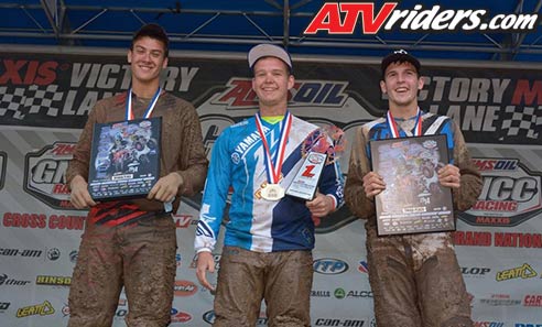 GNCC Racing Pro-Am ATV Podium