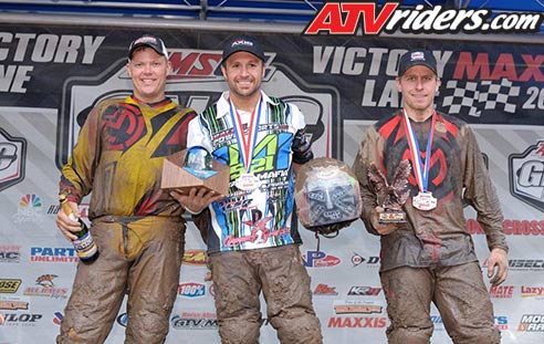 GNCC Racing Pro ATV Podium