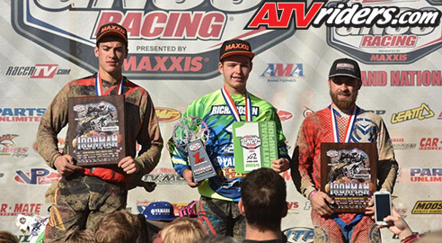 GNCC Racing Pro XC2 Pro-Am ATV Podium