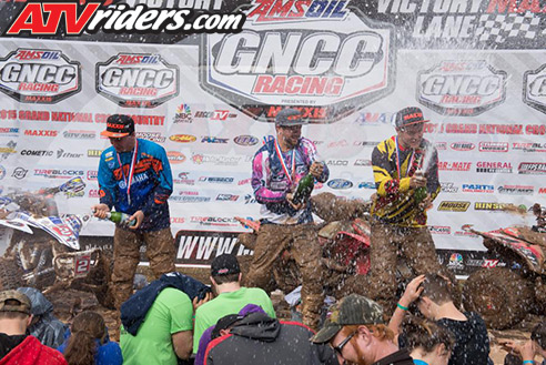 GNCC Racing Pro ATV Podium