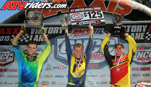 GNCC Racing Morning ATV Podium