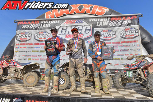 GNCC Racing Pro-Am XC2 ATV Podium