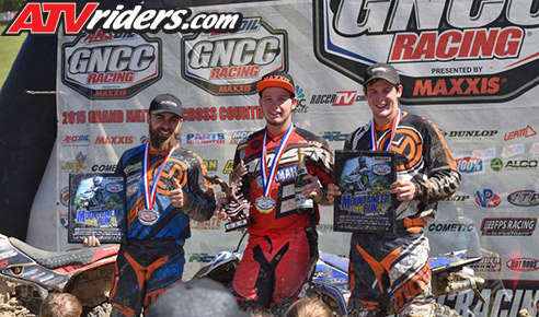 GNCC Racing Pro-Am XC2 ATV Podium