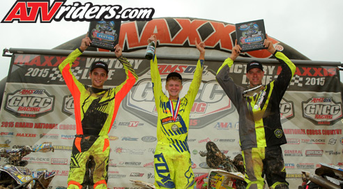 GNCC Racing Morning ATV Podium