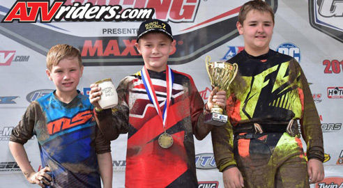GNCC Racing Youth ATV Podium
