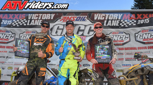 GNCC Racing 4x4 Pro ATV Podium