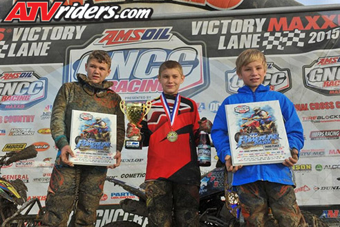 GNCC Racing Youth Overall ATV Podium