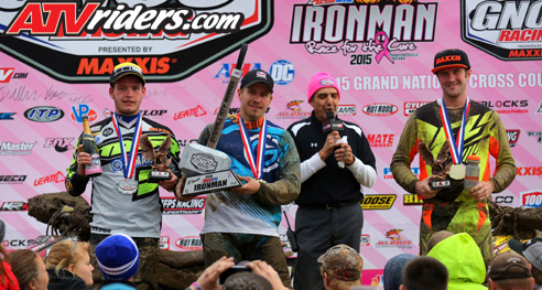 GNCC Racing Pro XC1 ATV Podium