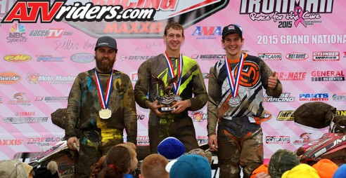 GNCC Racing Pro-Am XC2 ATV Podium