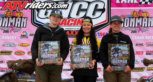 GNCC Racing Women ATV Podium